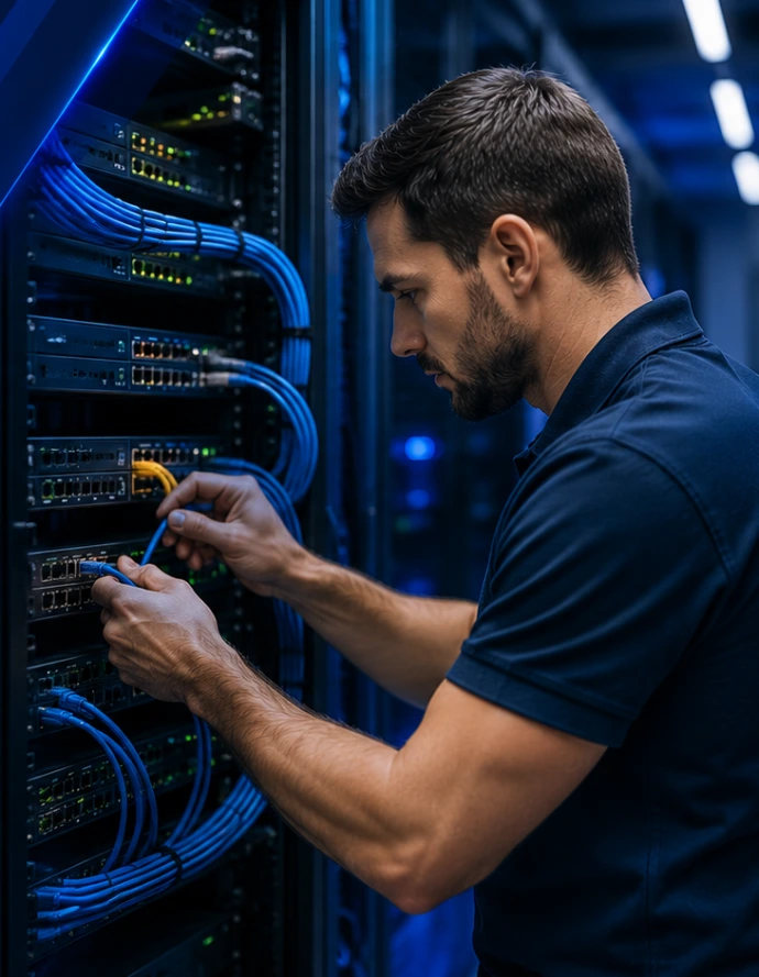 Network Support Services | LAN, WAN Support | SharpField Global